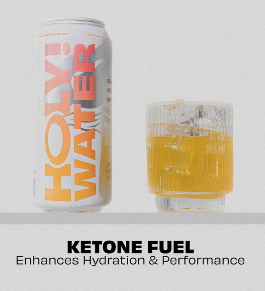 Holy Water Adaptogenic Drink also features Ketones to help you burn fat faster