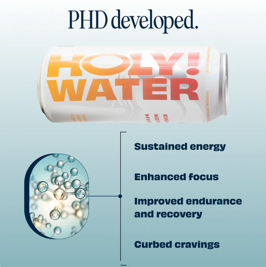 A PHD developed hydration and ketone drink with nootropics adaptogens and more